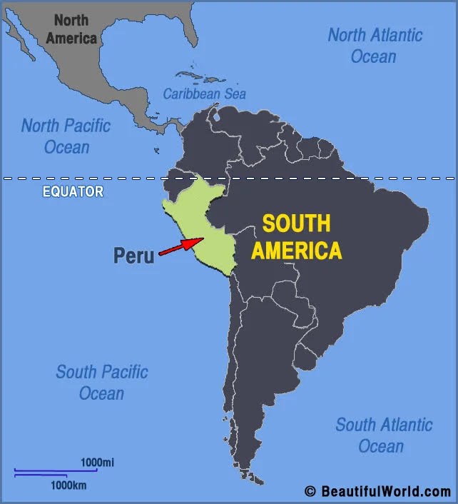 Peru in South America